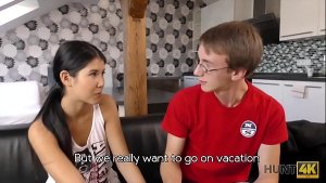 HUNT4K. She had a vacation on my dick
