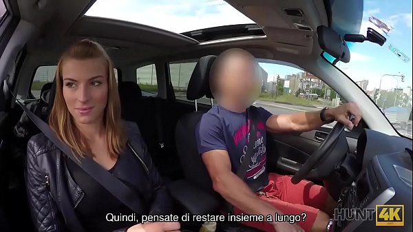 HUNT4K. Una ragazza bionda dalla mentalita sporca e felice di fare sesso per soldi