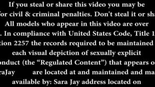 Sara Jay’s Squirting & Dildo Fucking Session! Date Night Stood Up!