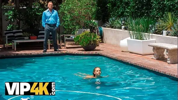 DADDY4K. Girl is red for some pleasant act with boyfriends stepdad