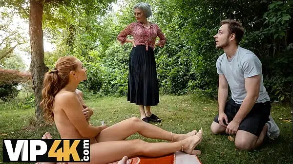 HUNT4K. Red riding hood has such a dirty mind so she didn’t care about her boyfriend and fucked a stranger