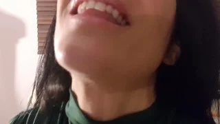 JOI.Creampie. Toda tu leche en mi boca.