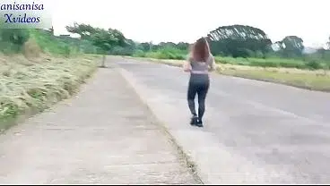 Liat cewek bohay joging malah di ajakin blowjob smpai muncrat