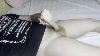 the guy woke up and immediately jerked off – ARTEM SUCHKOV