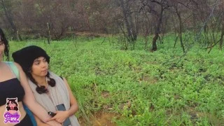 Approachig to a big tits girl in the river, youll love what happen