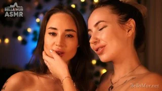 ASMR Sensual tongue kissing