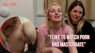 Ersties – Hot Blonde Quivers As Rebecca Tongues Her Clit