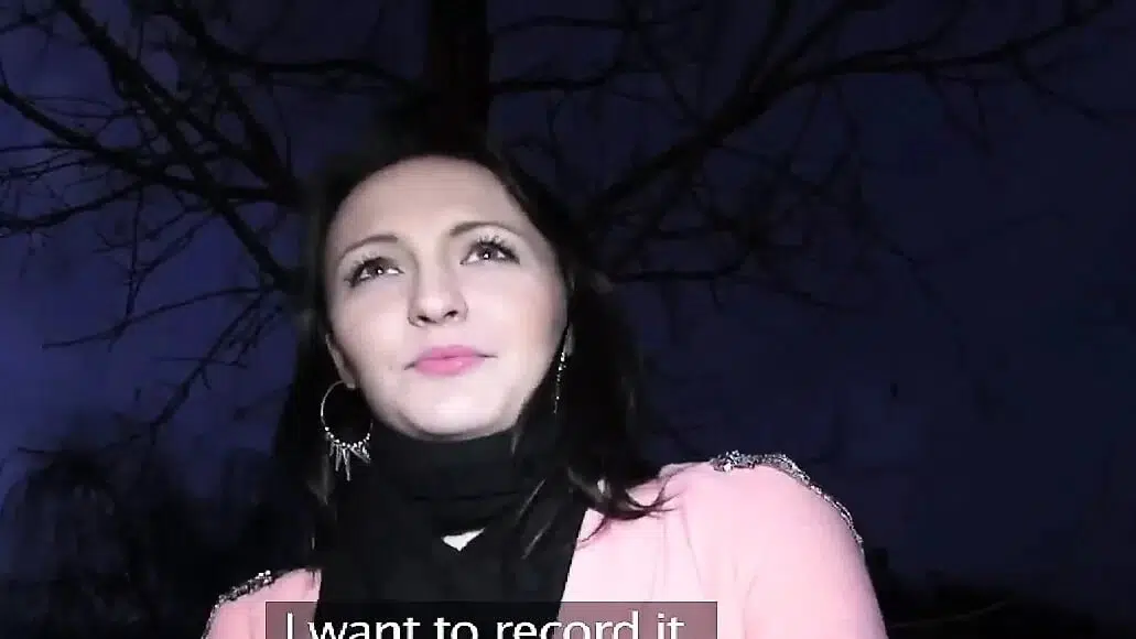 HornyAgent Black haired babe fucks to get fake modelling