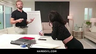 Indica Marie’s Wild Office Fantasy: Deepthroat, Anal, and Squirt