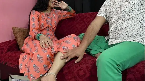 my step-brother fucked me for my friend’s tight pussy with indian roleplay