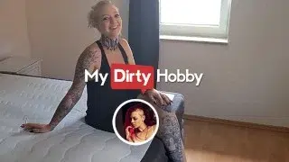 MyDirtyHobby – Valery_Venom Uses Her Juicy Tits To Seduce A Customer To Fuck Her & Make The Deal