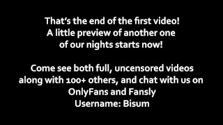 Two nights of homemade bi MMF threesomes, frotting, double penetration, cocksharing and more