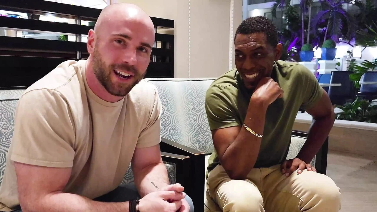 Wife Gets Plowed in Hotel Horny Threesome – While Hubby Watches – Touchmywife –