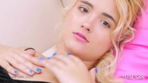 Amazing Blonde Model goes to audition