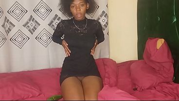 Exclusive video for the nun squirting using cucumber