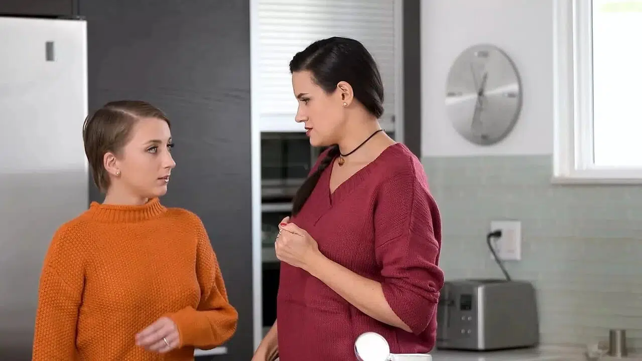 Family Strokes – Hot Teen Lets Her Stepsister’s Sugardaddy Fuck Her, Too, To Reap All The Benefits