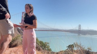 public exhibitionist breeding san francisco golden gate bridge