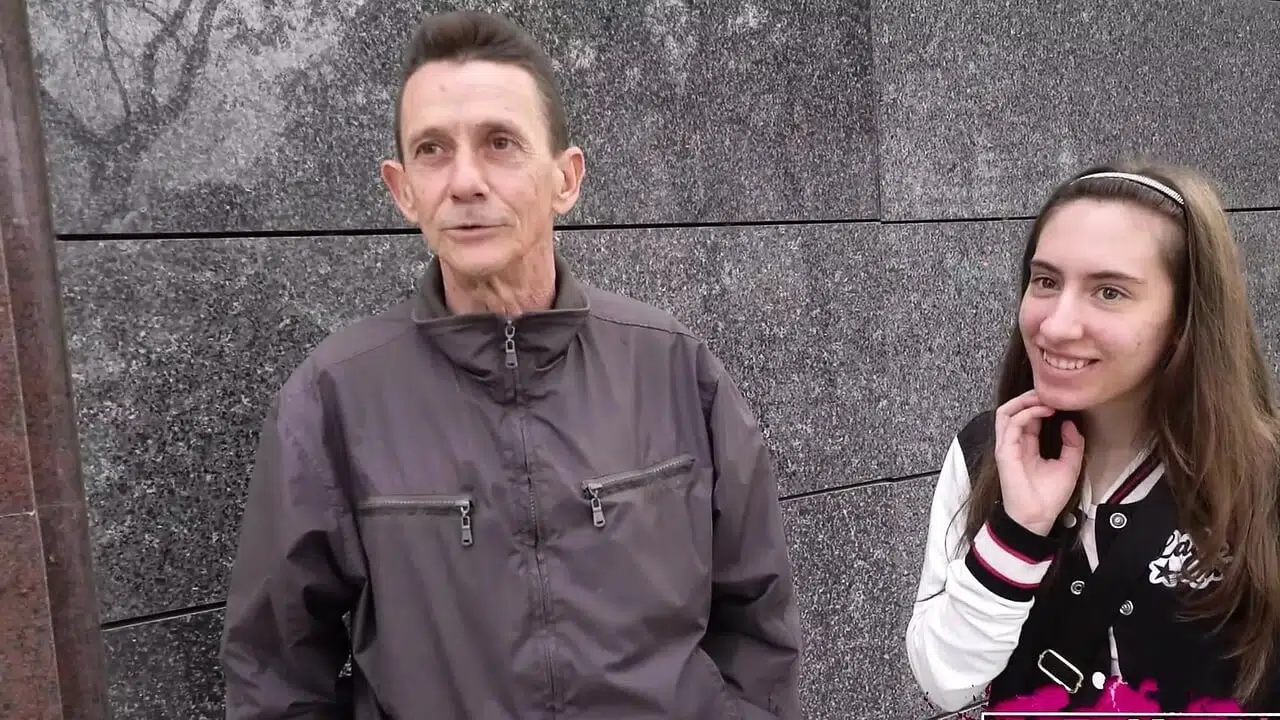 Special Birthday for Carolina Lorca! A hot teen and her FIRST THREESOME