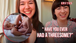 Ersties – Travel Buddies Leah & Kriss Play With Whipped Cream & a Magic Wand